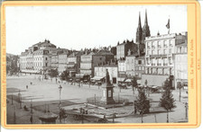 R&J.D., France, Clermont-Ferrand, La Place de Jaude Vintage photomechanical p picture