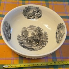 Vintage Copeland Spode Duncan Rural Scenes bowl Large picture
