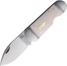Rough Ryder Reserve Ghost Fish White Micarta Folding D2 Steel Pocket Knife 040 picture