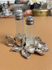 VTG Arthur Court Magnolia Salt & Pepper Shaker Set-  discontinued picture