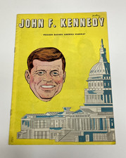 1961 John F. Kennedy (U.S. Embassy issued) Malaysia Comic Booklet - Ultra RARE picture