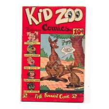 Kid Zoo Comics #1 Street-Smith comics Fine minus Full description below [p] picture