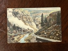 Eagle River Canon CO D&RG Railroad Divided Back Postcard Posted 1909 picture