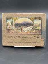 1912 City Manchester NH & Amoskeag Mfg Co 100 Pg Views Book Amazing picture