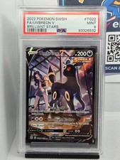 Umbreon V TG22/TG30 - Pokemon Brilliant Stars - Ultra Rare - Holo - NM picture