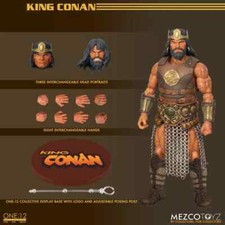 NEW Mezco Toyz Conan the Barbarian King Conan One:12 Collective Action Figure picture