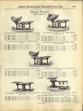 ca1910 PAPER AD Howe Tobacco Scale Postal Package Flax Seed Tester Cyclo Colby picture