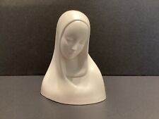 1966 Vintage Virgin Mary/Madonna Statue Bust Glaze Finish 4.5