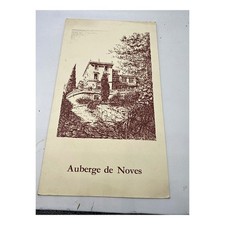 Auberge de Noves (Bouches du Rhône) July 8 menu for Doctor Lévy 198 picture