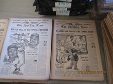 1953 The Sporting News 29/52 issues clean picture