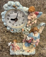 Exclusive Katelyn Collection Angels Clock Beautiful picture