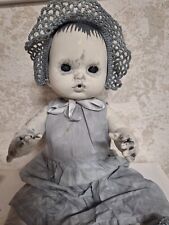 Creepy Zombie Doll, Handmade, OOAK, Haloween picture