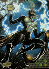 Upper Deck 2017 Marvel Premier Storm Ororo Munroe #54 Serial Numbered 44/125 picture