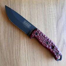 ESEE-5/6 Textured Purple heart exotic wood scales picture
