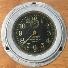 Antique Keyless Auto Clock Rim Wind Set 8 Day Car Clock Model T Automobile Era picture