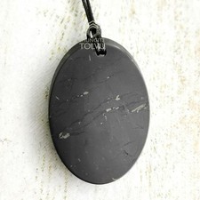 Shungite rock pendant