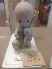 1986 Enesco Precious Moments We Belong To The Lord Porcelain Figurine picture