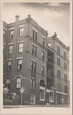 Hotel Pleasant Wilman Insulation Co Building Storefront RPPC 1940s Postcard picture