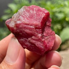 31g Rough Natural Rhodonite Quartz Crystal Mineral Specimen Healing picture