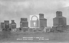 Grain Elevators Ryder North Dakota ND Reprint Postcard picture