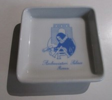 Ambasciatori Palace Roma Hotel Rome Richard Ginori Porcelain Dish Ashtray Italy picture