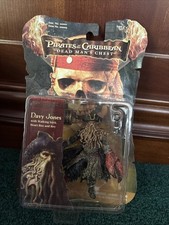 Pirates Of The Caribbean Davy Jones with Walking Stick, Heart Box & Key NIB picture