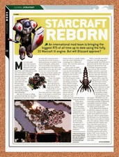 2006 StarCraft Reborn Mod Original Advertisement / Retro Promo vr1 picture