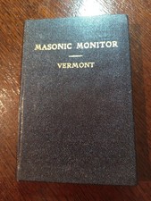 1947 Freemasonry masonic Monitor of the Work Lectures and Ceremonies  /20 picture