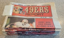 Vintage 49ers Report Papers 1988, 1989 (21 Issues) picture