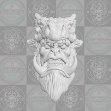 Ballazel the Bone Breaker Orc custom head sculpt for 1:6 1:12 1:18 1:10 figures picture