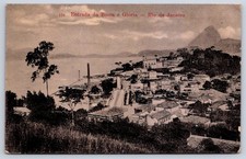 Antique Brazil Postcard RIO DE JANEIRO Entrada Da Barra Gloria picture