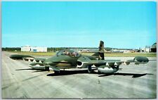 CESSNA YA-37A Tow General Electric J85's of 2,400 lbs. Aircraft Postcard picture
