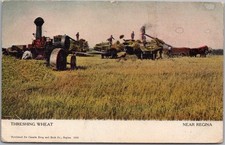 c1910s Saskatchewan, CANADA Farming Postcard 