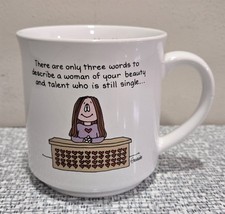 Vtg CATHY Guisewite Ceramic Coffee MUG “Picky Picky Picky” picture