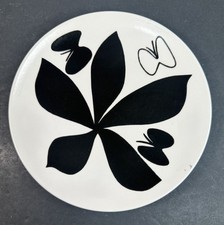 Vera Neumann X MIKASA Silhouette Butterfly Salad Plate Classic MCM Vintage Rare picture
