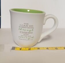 lighthouse christian coffee mug Phil 4:13 For I Can... picture