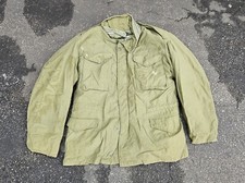 1969 Alpha Industries Vintage Military Vietnam Field Jacket Sz. Medium Regular  picture