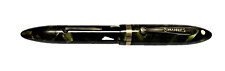 1930's Fully Restored Sheaffer's LifeTime Short Balance  in Marine Green pen picture