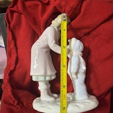 Russ Porcelain Girl Figurine, Multicolor Glossy Finish, 1989 picture