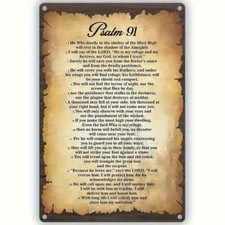 Psalm 91 Vintage Style 8