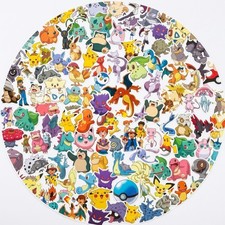 3 Random Pokemon Stickers 3pcs Waterproof Decal Sticker Set picture