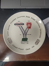 LAKE SHORE PIONEER CHAPTER NEW YORK CENTRAL VETERANS Plate NYC Penn Central PRR picture