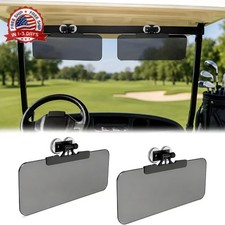 2 Pack Magnetic Golf Cart Sun Visor, Polarized Anti-Glare UTV Sun Visors with St picture