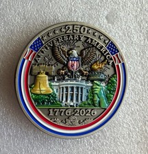 LAWTEY POLICE 250 Anniversary CHALLENGE COIN sheriff Gainesville Jacksonville FL picture
