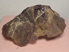 1.07lb Smoky Purple Fluorite Specimen 4.75 X 2.75 X 2 Mongolian Estate Crystal picture