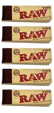 5X RAW Rolling Tips Unrefined Filter Raw Tips 50/pack - FAST USA SHIPPING picture