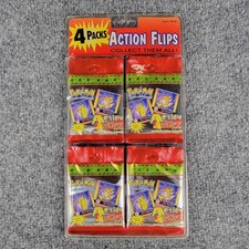 Vintage Pokemon 4 Pack Action Flips Premier Edition Factory Sealed NOS picture
