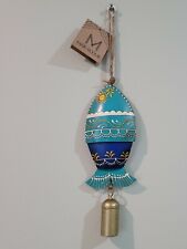 Henna Treasure Bell Chime - Segmented Fish picture