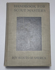 Handbook for Scout Masters 1913 First 1st Edition Boy Scouts BSA; Excellent picture