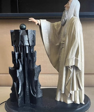 WETA studio The Lord of the Rings Saruman Statue Figure Model in stock picture